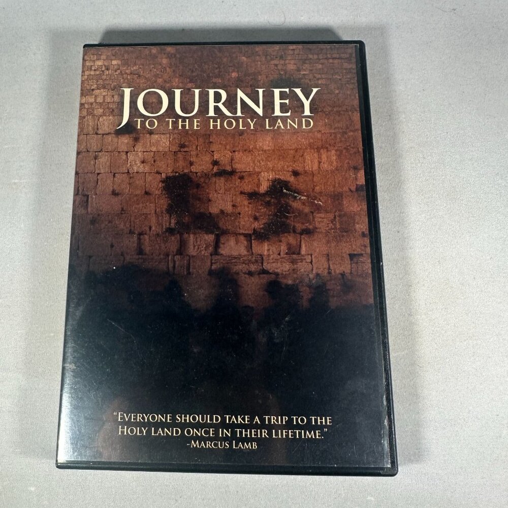 Journey To The Holy Land 2005 Marcus Lamb Daystar DVD Documentary Special Ed